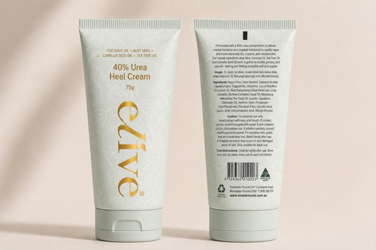 Cracked Heels, Meet Your Match: Introducing eLive 40% Urea Heel Cream