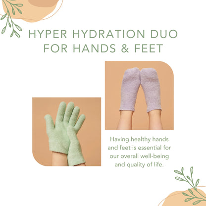 eLive Hyper Hydration Duo for Hands & Feet