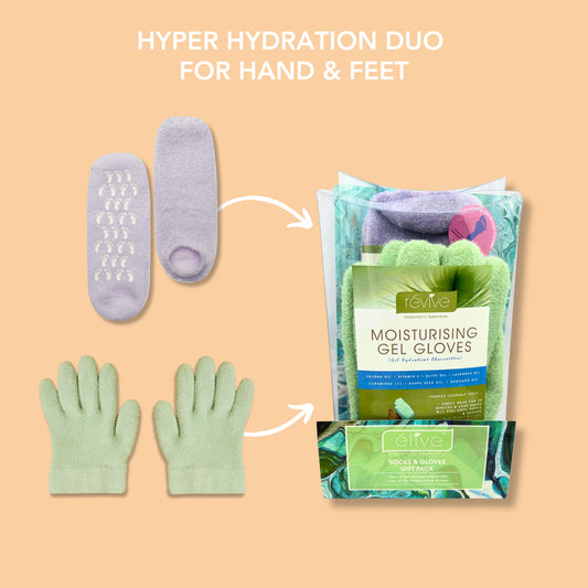 eLive Hyper Hydration Duo for Hands & Feet